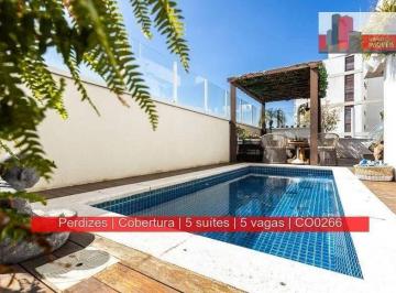 cdb79a88655684ddf6273ad150209e17747d88a9 · Cobertura com 5 dormitórios à venda, 404 m² por R$ 6.500.000,00 - Perdizes - São Paulo/SP