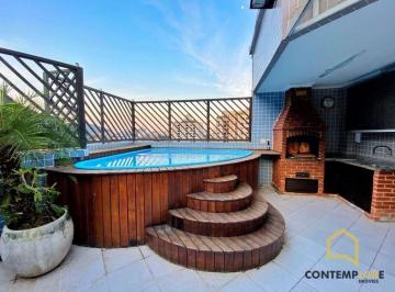 f7904eebd29b16aa7d9be58b524239b389320c90 · Cobertura com 3 dormitórios à venda, 204 m² por R$ 795.000,00 - Marapé - Santos/SP