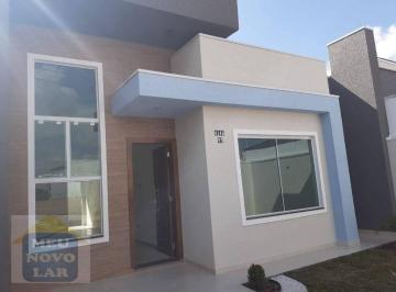 b333789a7bd48d1371cf2c45317d66387f541d65 · Casa com 3 dormitórios à venda, 72 m² por R$ 415.000,00 - Eucaliptos - Fazenda Rio Grande/PR