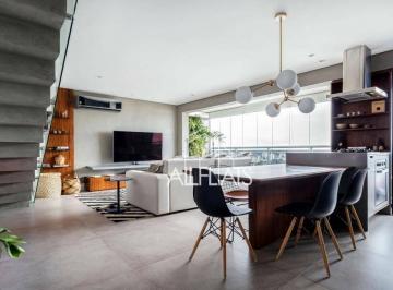 cb7469b145298b2642c22d63f8dce0b14e13175e · Apartamento Duplex com 2 dormitórios à venda, 100 m² - Brooklin - São Paulo/SP