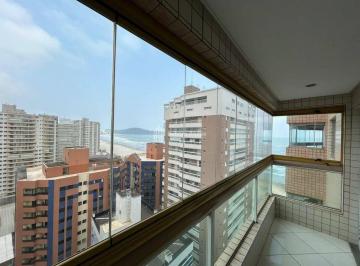Apartamento · 98m² · 2 Quartos · 1 Vaga · VISTA MAR COM CHURRASQUEIRA A CARVAO !! 2 DORMITORIOS 1 SUITE LAZER COMPLETO !!!