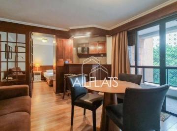 Sala · Apartamento com 2 quartos para alugar, 64 m² - Higienópolis - São Paulo/SP