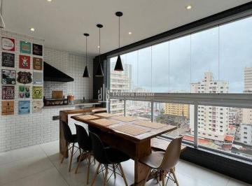 Apartamento · 132m² · 3 Quartos · 2 Vagas · EXCELENTE APTO 3DORM,NA OCIAN!1SUÍTE,2VAGAS,LAZER COMPLETO,SACADA,ACEITA BANCO