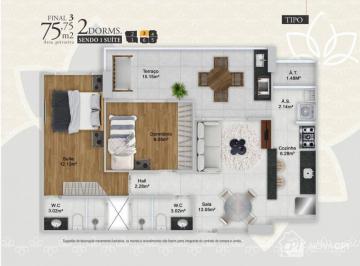 d6f5a38f0fd0fd3f5181d5fee549c8b085f00f45 · Apartamento com 2 quartos à venda na Vila Guilhermina Praia Grande/SP