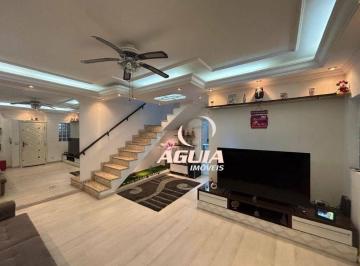 30a42d6e6b517a2593b9bb68206bcb5f28c4778f · Sobrado com 3 dormitórios à venda, 200 m² por R$ 1.290.000,00 - Parque Jaçatuba - Santo André/SP