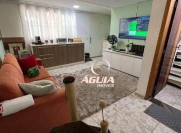 30805f94c7f3e4b22b682aee1b9a340ec5f7ad40 · Sobrado com 3 dormitórios à venda, 126 m² por R$ 690.000,00 - Paraíso - Santo André/SP