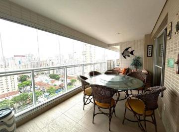 9a6e07a2867d282336a49ffa02d8ff371bffcdc4 · Apartamento com 3 dormitórios para alugar, 180 m² por R$ 16.000,00/mês - Gonzaga - Santos/SP