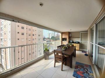8912dc319e26f8028df4a200e892394cf2d7266d · Apartamento 137 m², varanda gourmet, 4 dormitórios com 2 suítes, 2 vagas fixas, lazer.
