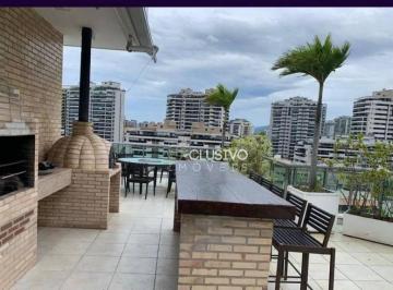 5a314e619ba96bcd5fa277e9216c26e016462af9 · Cobertura com 5 dormitórios à venda, 580 m² por R$ 12.000.000 - Barra da Tijuca - Rio de Janeiro/RJ