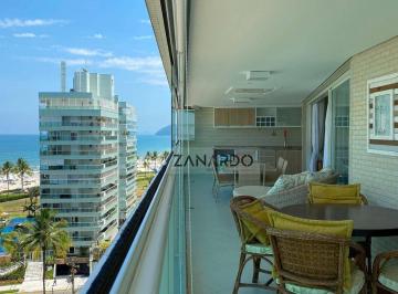 Living · Apartamento vista mar, 4 suítes, 185 m² para venda - Riviera de São Lourenço - Bertioga/SP