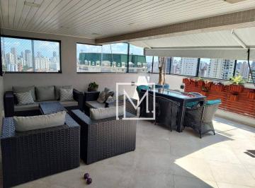 84874966a3819d2d25eb8d59d5f7200b4022b9f3 · Cobertura com 5 dormitórios à venda, 360 m² por R$ 4.540.000,00 - Chácara Klabin - São Paulo/SP