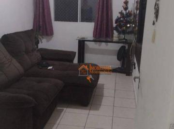 97b969f2434ea2fab99189d125088e4d965b2118 · Apartamento com 2 dormitórios à venda, 55 m² por R$ 181.000,00 - Jardim Nova Cidade - Guarulhos/SP