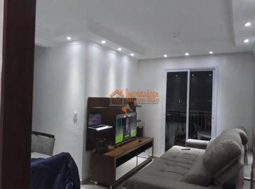 8b63c08e170ea437c3759244808a3ce70a4f4293 · Apartamento com 2 dormitórios para compra no Condominio Vila Nova Bonsucesso , 50 m² por R$ 457.000 
