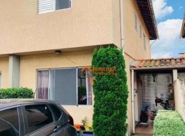 ce1688b02f02a0a03e6abedbea13c18e1477c917 · Sobrado com 3 dormitórios à venda, 90 m² por R$ 460.000,00 - Cidade Aracilia - Guarulhos/SP