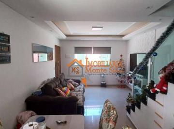 66070f61bf76c63db81fa2a8e2b89ad425583fc8 · Sobrado com 2 dormitórios à venda, 180 m² por R$ 960.000,00 - Carmela 3  - Guarulhos/SP