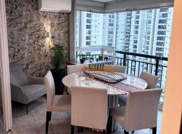 444d1c320f48455cc498a777bc9a7dc79190a5de · Apartamento com 3 dormitórios à venda, 122 m² por R$ 1.350.000,00 - Jardim Flor da Montanha - Guarul