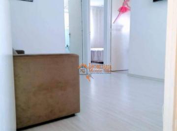 62b76f5f73f82aa89d47f2c1370c1940d60b6f91 · Apartamento com 2 dormitórios à venda, 47 m² por R$ 159.000,00 - Cidade Tupinambá - Guarulhos/SP