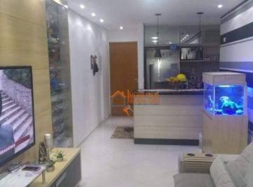 7d7ced8725c1c775b4f4b20156422d53d15b7a28 · Apartamento com 3 dormitórios à venda, 77 m² por R$ 629.000,00 - Vila Galvão - G