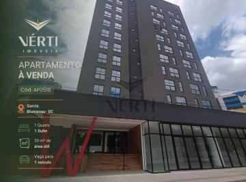 cc871f82ecb645ce6e478ba0b9025622c927302d · Apartamento com 1 dormitório à venda, 30 m² por R$ 330.000,00 - Garcia - Blumenau/SC