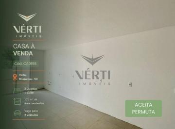 bbfb48ad741d407a6c0a8a7a46b049188e1f6546 · Casa com 3 dormitórios à venda, 170 m² Velha - Blumenau/SC