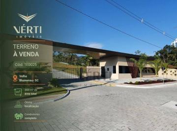 241355d6330b196fe02e906515d31f131a6352a8 · Terreno à venda, 300 m² por R$ 500.000,00 - Velha - Blumenau/SC