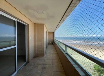 Varanda · Apartamento VISTA MAR com 2 dormitórios à venda, 76 m² por R$ 550.000 - Caiçara - Praia Grande/SP