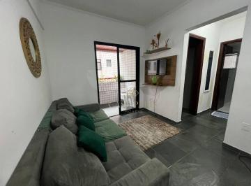 Sala · Apartamento com 2 dormitórios à venda, 66 m² por R$ 420.000,00 - Vila Guilhermina - Praia Grande/SP