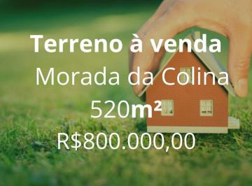 Terreno · 520m² · Terreno à venda, no Bairro Morada da Colina - Uberlândia/MG