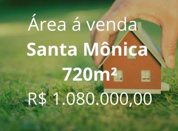 Terreno · 720m² · Área à venda, bairro Santa Mônica - Uberlândia/MG