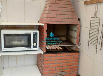Casa · 100m² · 3 Quartos · 1 Vaga · Casa SOBRADO MOBILIADO, LOCAÇÃO PACOTE 3 dormitórios e vaga no Macuco em Santos.