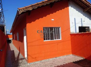 Casa · 65m² · 2 Quartos · 2 Vagas · Casa com 2 dorms, Balneário Regina Maria, Mongaguá - R$ 350 mil, Cod: 355405