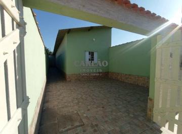 Casa · 61m² · 2 Quartos · 2 Vagas · Casa com 2 dorms, Jardim Leonor, Mongaguá - R$ 215 mil, Cod: 355384