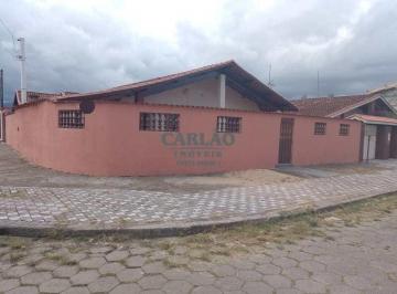 Casa · 170m² · 3 Quartos · 3 Vagas · Casa com 3 dorms, Jardim Itapoan, Mongaguá - R$ 400 mil, Cod: 353867