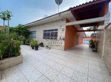 Casa · 100m² · 3 Quartos · 3 Vagas · Casa com 3 dorms, Balneário Anchieta, Mongaguá - R$ 550 mil, Cod: 354611