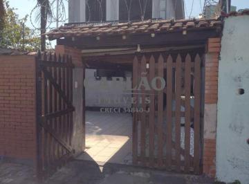 Casa · 116m² · 2 Quartos · 2 Vagas · Sobrado com 2 dorms, Balneário Samas, Mongaguá - R$ 290 mil, Cod: 355381