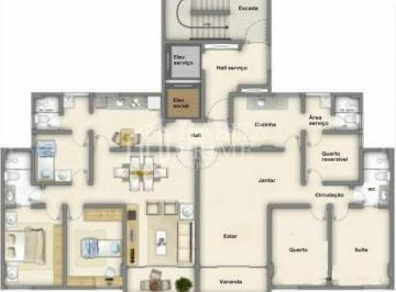 Apartamento · 74m² · 3 Quartos · 1 Vaga · Indianópolis Residence