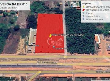 Comercial · 18000m² · Área de 18.000m² na BR 010