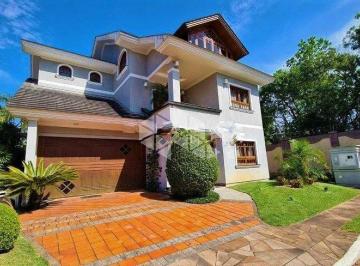 Casa · 416m² · 5 Quartos · 4 Vagas · Casa sobrado de alto padrão à venda no condomínio Vivendas do Park I e II em Canoas, 416m², 3 suites