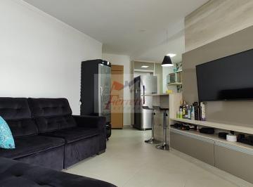 Apartamento · 69m² · 2 Quartos · 1 Vaga · Apartamento com 2 dormitórios mobiliado e climatizado com vista mar