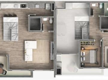Apartamento · 118m² · 2 Quartos · 2 Vagas · Édifice Du Centre - Apartamento duplex 2 dormitórios, 1 suíte, a venda na Praia dos Ingleses - Fl