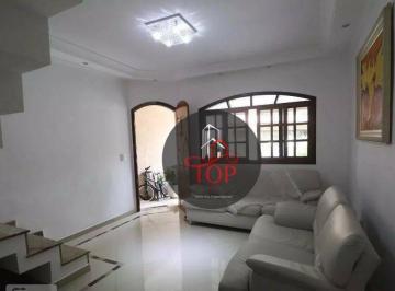 bdc00f9be5cc2be512bb391bb6e4ba44fb06bad4 · Sobrado com 4 quartos à venda, 181 m² por R$ 750.741 - Vila Camilópolis - Santo André/SP
