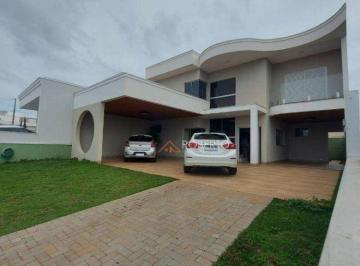 Casa · 292m² · 3 Quartos · 5 Vagas · Sobrado com 3 suítes no Cond. Royal Park - Paranavaí/PR