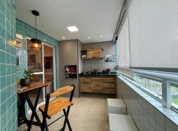cff6f751fb3dcced8fc8f9a8ef8480390ee4b282 · Apartamento com 3 dormitórios à venda, 103 m² por R$ 850.000,00 - Canto do Forte - Praia Grande/SP