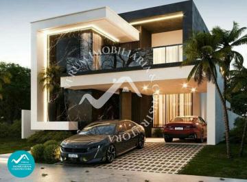 Casa · 310m² · 4 Quartos · 4 Vagas · Cond. Alphaville I, Casa Duplex, 04 Suítes, Terreno + Planta Personalizada, Ponta Negra, Manaus Am.