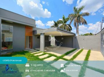 Casa · 137m² · 3 Quartos · 3 Vagas · Condomínio Portinari, em excelente localização na região do Turismo/Tarumã