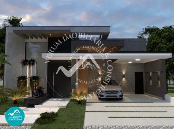 Casa · 250m² · 4 Quartos · 4 Vagas · Cond. Alphaville I, Casa Térrea, 04 Suítes, Terreno + Planta Personalizada, Ponta Negra, Manaus Am