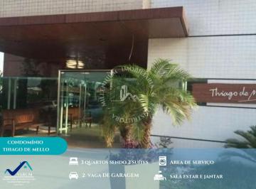 Apartamento · 92m² · 3 Quartos · 1 Vaga · Cond. Thiago de Mello Condomínio Exclusivo, com duas Torres próximo a Arena da Amazônia