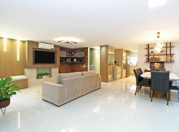 Sala integrada · A MELHOR casa do Vivenda Ecoville, com 200m, 4 dormitórios, projetada por arquitetos