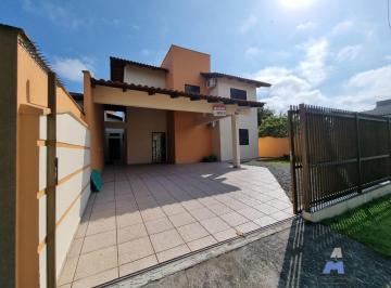 Casa · 175m² · 4 Quartos · 5 Vagas · AVERBADA! Sobrado Alto Padrão em Balneário Enseada, São Francisco do Sul/SC