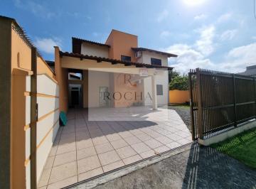 Casa · 175m² · 4 Quartos · 5 Vagas · AVERBADA! Sobrado Alto Padrão em Balneário Enseada, São Francisco do Sul/SC